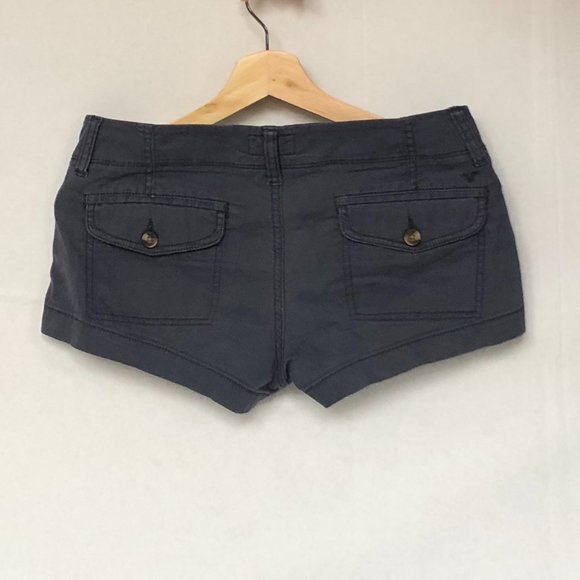 American Eagle navy mini shorts size 2 - Picture 2 of 2